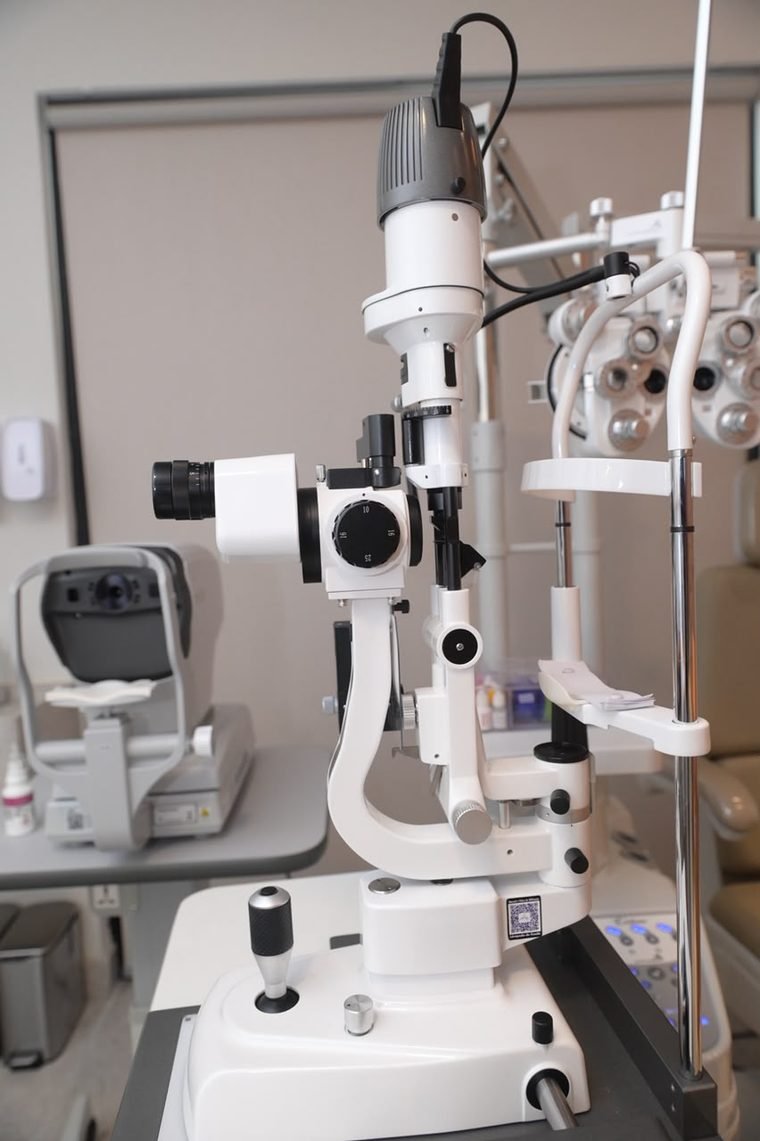Biomicroscopia em lâmpada de fenda